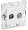 IEK SK-AF20-O-K01 SKANDY Роз. двойная TV+SAT SK-A13W