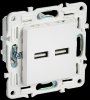 IEK SK-U21-D31-K01 SKANDY Роз. USB A+A 3,1А SK-R15W
