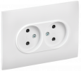 IEK SK-R23-10-K01-F SKANDY Роз. 2-я без з/к с з/ш 10А сб. SK-R09W