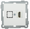 IEK Розетка HDMI РHDMI-0-Б BOLERO, EHB10-K01