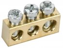 IEK TF-KP00D-SN-03 TEKFOR Шина нулевая сечение 6х9 3 отв.
