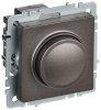 IEK BRITE Светорегулятор поворотно-нажимной 600Вт СС10-1-0-БрТБ темная бронза BR-D20-0600-K45