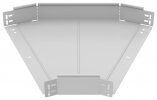 IEK ES5-PG-45-080-500-12-RGA ESCA 5 Поворот 45град 80х500-1,2 RAL 9016
