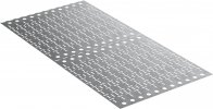 IEK Вставка донная перфорированная LESTA 600х3000-1,2, CDP00-4-600-3000-D12