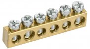 IEK TF-KP00D-SN-06 TEKFOR Шина нулевая сечение 6х9 6 отв.