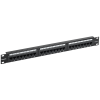 IEK PP24-1UC5EU-K05-G Патч-панель 1U кат. 5Е UTP 24 порта (Krone)