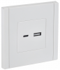 IEK FP-U22-D31-K01 FORTE&PIANO Роз. USB A+C 3,1А FP250