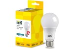 IEK LLA-A60-8-230-40-E27 Лампа LED ALFA A60 груша 8Вт 230В 4000К E27