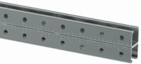 IEK STRUT-профиль перфорированный двойной 41х41х500-2,0 HDZ, CLM50D-PSD-41-41-05-2-HDZ