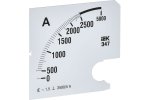 IEK IPA20D-SC-2500 Шкала смен. для амперметра Э47 2500/5А-1,5 96х96мм