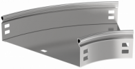 IEK Поворот плавный 45град тип Г01 ESCA 50х600мм, CPG01-0-45-050-600