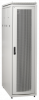 IEK Шкаф сетевой 19 LINEA N 47U 600х1000 мм перфорированные двери серый