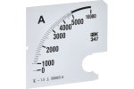 IEK IPA20D-SC-5000 Шкала смен. для амперметра Э47 5000/5А-1,5 96х96мм