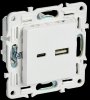 IEK SK-U22-D31-K01 SKANDY Роз. USB A+C 3,1А SK-R14W