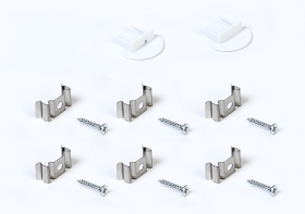 Фотография товара 'IEK Набор для монтажа встраиваемого трапециевидного профиля для светодиодной ленты 2207, LSADD2207-SET2-V4-04'