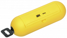 Фотография товара 'IEK Бокс для защиты кабельного соединения IP44, WBX10-44-K05'