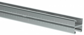 Фотография товара 'IEK STRUT-профиль перфорированный двойной 41х21х2800-1,5 HDZ, CLM50D-PSD-41-21-28-1-HDZ'