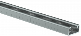 Фотография товара 'IEK STRUT-профиль перфорированный 41x21х2400-1,5 HDZ, CLP1S-41-21-24-15-M-HDZ'