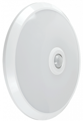 Фотография товара 'IEK Светильник светодиодный ДПБ 9001 12Вт IP20 4000K с инфракрасным датчиком движения и аккумулятором на 1 час работы, LDPB0-9001-12-4000-K01'