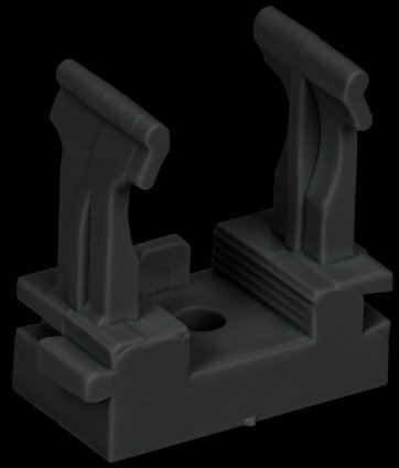 Фотография товара 'IEK ET-TA10D-CFM-020-K02-100 ELASTA Держатель для гофр. труб под м. пист. CFM20'