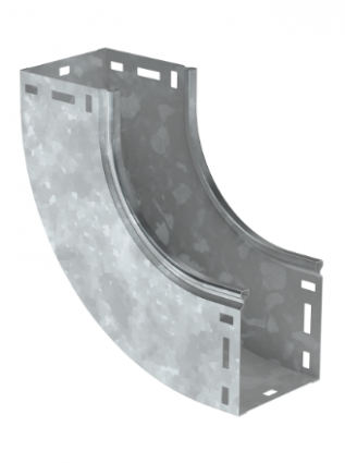 Фотография товара 'IEK Поворот плавный 90град вертикальный внутренний (тип В10) ESCA 100х100мм HDZ CPV51-0-90-100-100-HDZ'