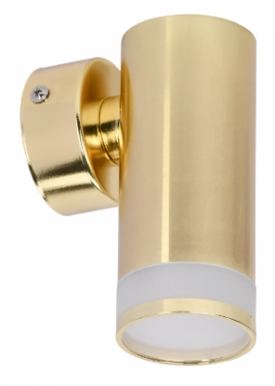 Фотография товара 'IEK LIGHTING Светильник 4008 накладной настенный под лампу GU10 золото LT-UBB0-4008-GU10-1-K22'
