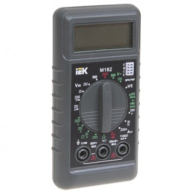 Фотография товара 'IEK Мультиметр цифровой Professional MY62 TMD-5S-062'