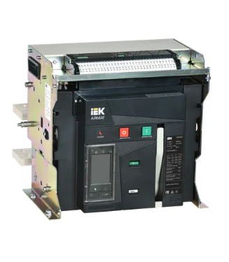 Фотография товара 'IEK ARMAT Воздушный автоматический выключатель стационарного исполнения 3P F 85кА AR-ACB-3FF-085-2500A-TTCF'