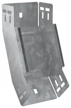Фотография товара 'IEK ES5-PN-45-080-100-08-HDZ ESCA 5 Поворот верт. внутр. 45град 80х100-0,8 HDZ'