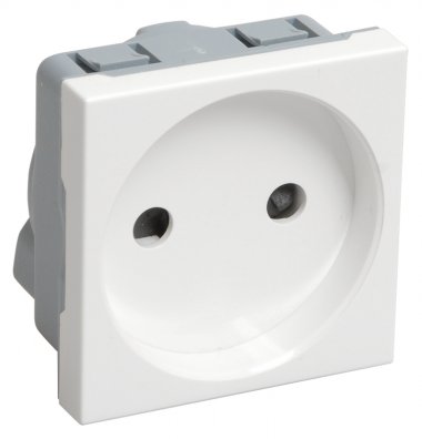 Фотография товара 'IEK Розетка без закрывающейся крышки 2к (на 2 модуля) ПРАЙМЕР CKK-40D-RSB2-K01-K'