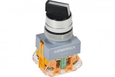 Фотография товара 'IEK BSW50-11X2-3-21-2-K02-G Переключатель D7-11X2 2 полож. 1NC+1NO'