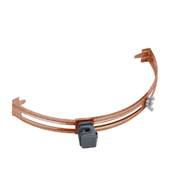 Фотография товара 'IEK Держатель проводника круглого 6-8мм для конька медь ZDP80-50-4-68'