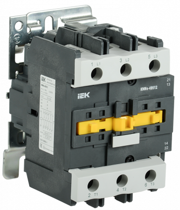 Фотография товара 'IEK Контактор КМИе-48012 80А 400В/АС3 1НО;1НЗ, KKME41-080-400-11'