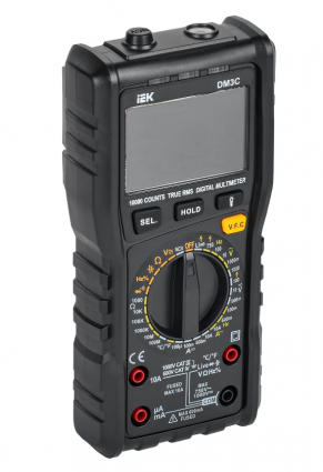 Фотография товара 'IEK ARMA2L 5 Мультиметр цифровой DM3C A2L5-DM13-03'