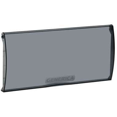 Фотография товара 'IEK MKP10D-DV-12-K08-G Дверца для корпуса пластикового ЩРН(В)-П-12(24)'