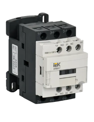 Фотография товара 'IEK ARMAT Контактор КМИ-А-10612 LC1D 6А 110В/АС3 1НО/1НЗ AR-ACC-11-006-110-11'