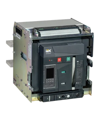 Фотография товара 'IEK ARMAT Воздушный автоматический выключатель выдвижного исполнения 3P типоразмер E 100кА 2500А AR-ACB-3VE-100-2500A-TDCF'
