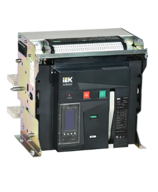 Фотография товара 'IEK ARMAT Воздушный автоматический выключатель стационарного исполнения 3P типоразмер E 85кА 2500А AR-ACB-3FE-085-2500A-TYCF'