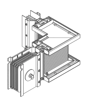 Фотография товара 'IEK LINEBAR Секция угловая левая 4000А Al 3L+N+PER IP55 транспортировочная LB-4000A4-35-F-LL'