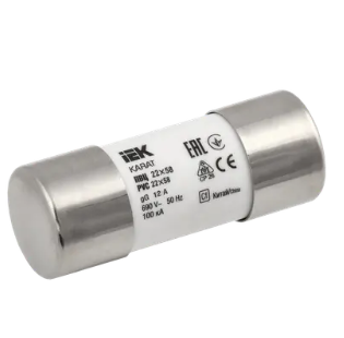 Фотография товара 'IEK Плавкая вставка цилиндрическая ПВЦ 22х58 12А KARAT, MFL30-012'