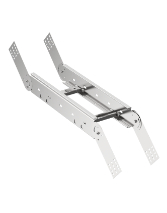 Фотография товара 'IEK Поворот вертикальный шарнирный лестничный LESTA 100х500мм CPV06-4-100-500'