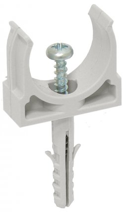 Фотография товара 'IEK Держатель с защёлкой и дюбелем CT20 CTA10D-CT20-K41-100'