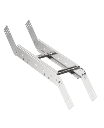 Фотография товара 'IEK Поворот вертикальный шарнирный лестничный LESTA 80х400мм CPV06-4-80-400'