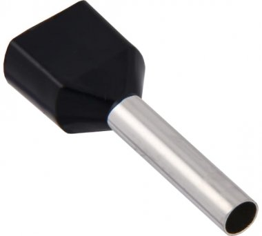 Фотография товара 'IEK Наконечник НШВИ2 1,5-12 с изолированным фланцем (100шт/упак) UGN31-012-D15-100-G'