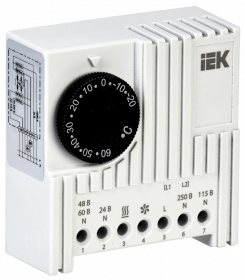 Фотография товара 'IEK Термостат УККт от -20 до +60°C NO/NC, YTT21-00-60-NO-NC'