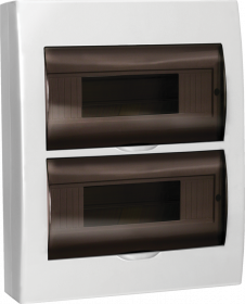 Фотография товара 'IEK Корпус модульный пластиковый навесной IP41 ЩРН-Пк-24, MKP12-N-04-24-41'