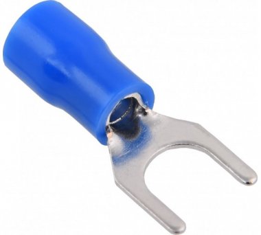 Фотография товара 'IEK Наконечник НВИ 2-5 вилка 1,5-2,5мм (100шт/упак) UNL10-D25-4-5-G'