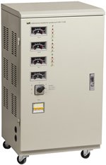 Фотография товара 'IEK Стабилизатор напряжения СНИ3-7,5 кВА трехфазный IVS10-3-07500'