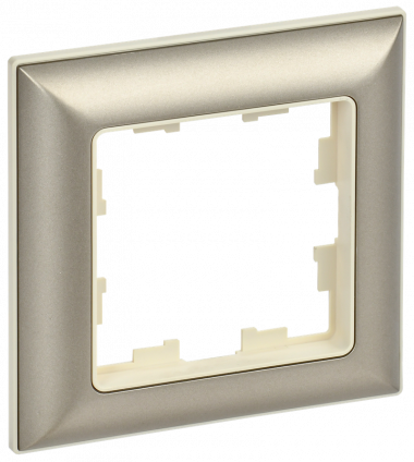 Фотография товара 'IEK BR-M12-12-3-K10 BRITE Рамка 1-мест. РУ-1-Бр'