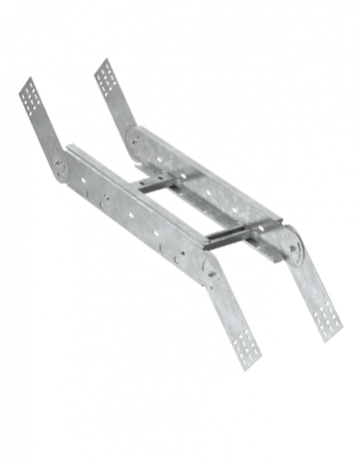 Фотография товара 'IEK Поворот вертикальный шарнирный лестничный LESTA 80х200мм HDZ CPV06-4-80-200-HDZ'